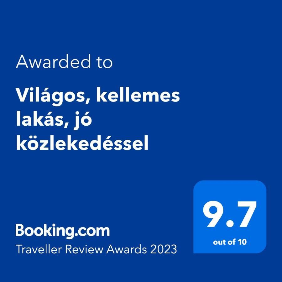 Vilagos, Kellemes Lakas, Jo Koezlekedessel Budapest Exterior photo